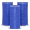 CANDWAX 3x3 Pillar Candle Set of 3 - Decorative Candles Unscented and No Drip Candles - Ideal as Wedding Candles or Large Candles for Home Interior -