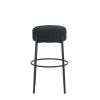 30" Tall, Round High Bar Stools, Set of 2 - Contemporary upholstered dining stools for kitchens, coffee shops and bar stores - Includes sturdy hardwar