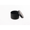 EOTW Candle Supply 8 oz. 24 Pack Empty Black Tin Jars, Ideal for Candle Making.