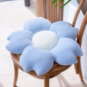 Bed and Breakfast Cushion Small Daisy Petal Cushion (Option: Blue sakura-70cm)