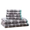 Cotton Jacquard Bath Towel 6 Piece Set